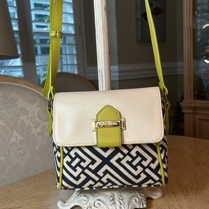 Spartina 449 Linen & Leather Crossbody